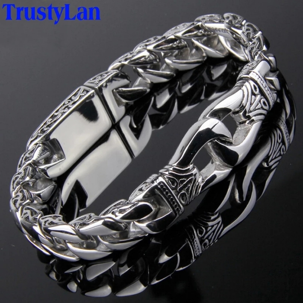 Men's stainless steel bracelet